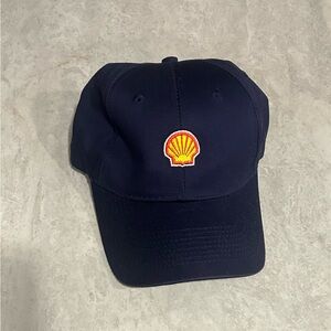 Vintage collectible Shell Navy Blue Cap.
+ Brand embroidery.
